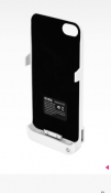 Чехол-аккумулятор 3300 mah exeq helping-ic03 для iphone 4/4s white