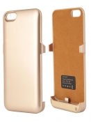 Чехол-аккумулятор 2400 mah aksberry 5gt для iphone 5/5s gold