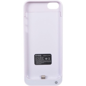 Чехол-аккумулятор 2300 mah exeq helping-iс04 для iphone 5/5s/5с white